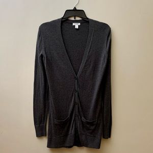 Old Navy Women’s Cardigan. Dark Gray. Size M